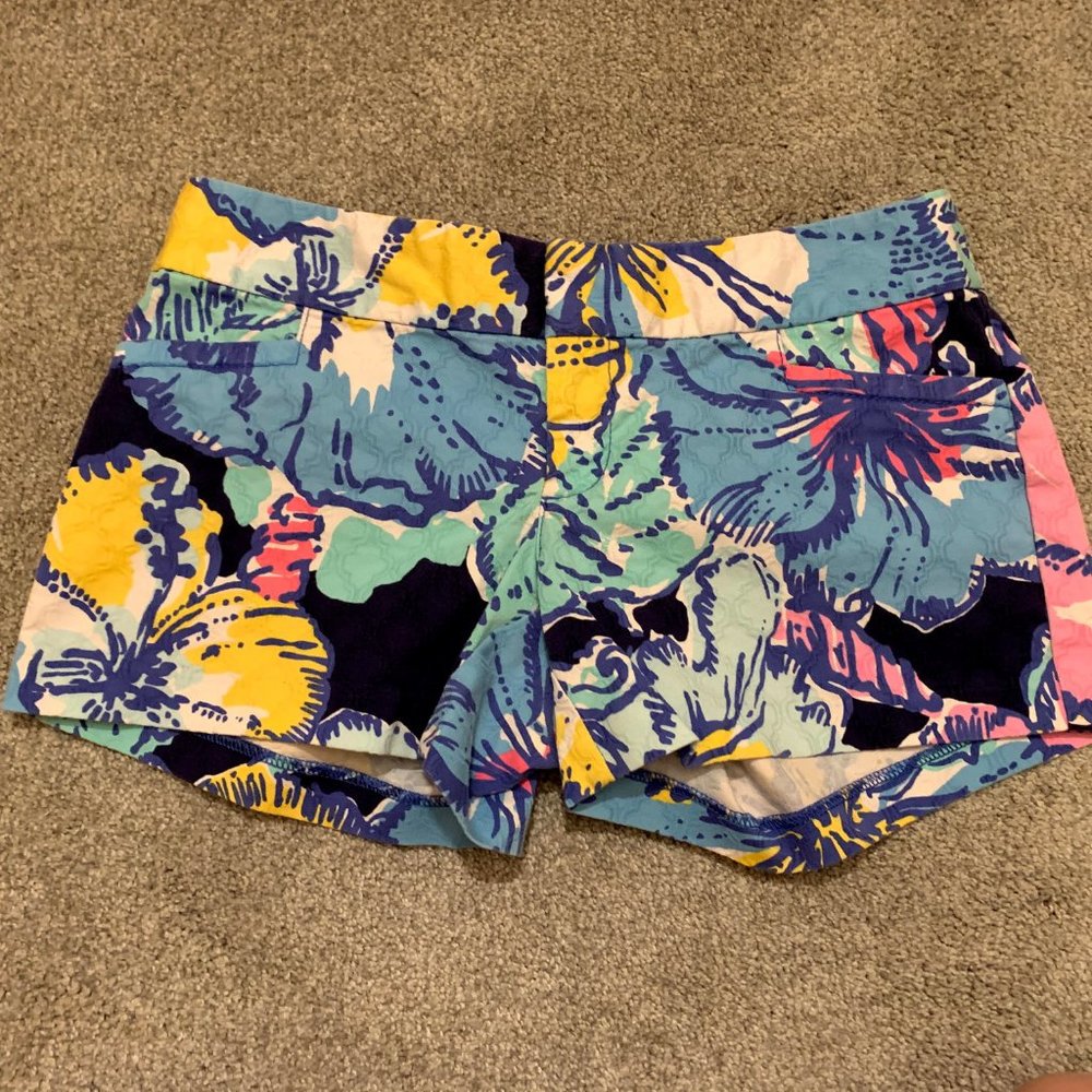 Lilly Pulitzer 4" Ellie Shorts Size 0